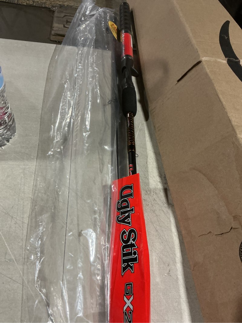 Condition photo showing As Is for ugly stik gx2 casting fishing rod new model 7' - medium - 2pc