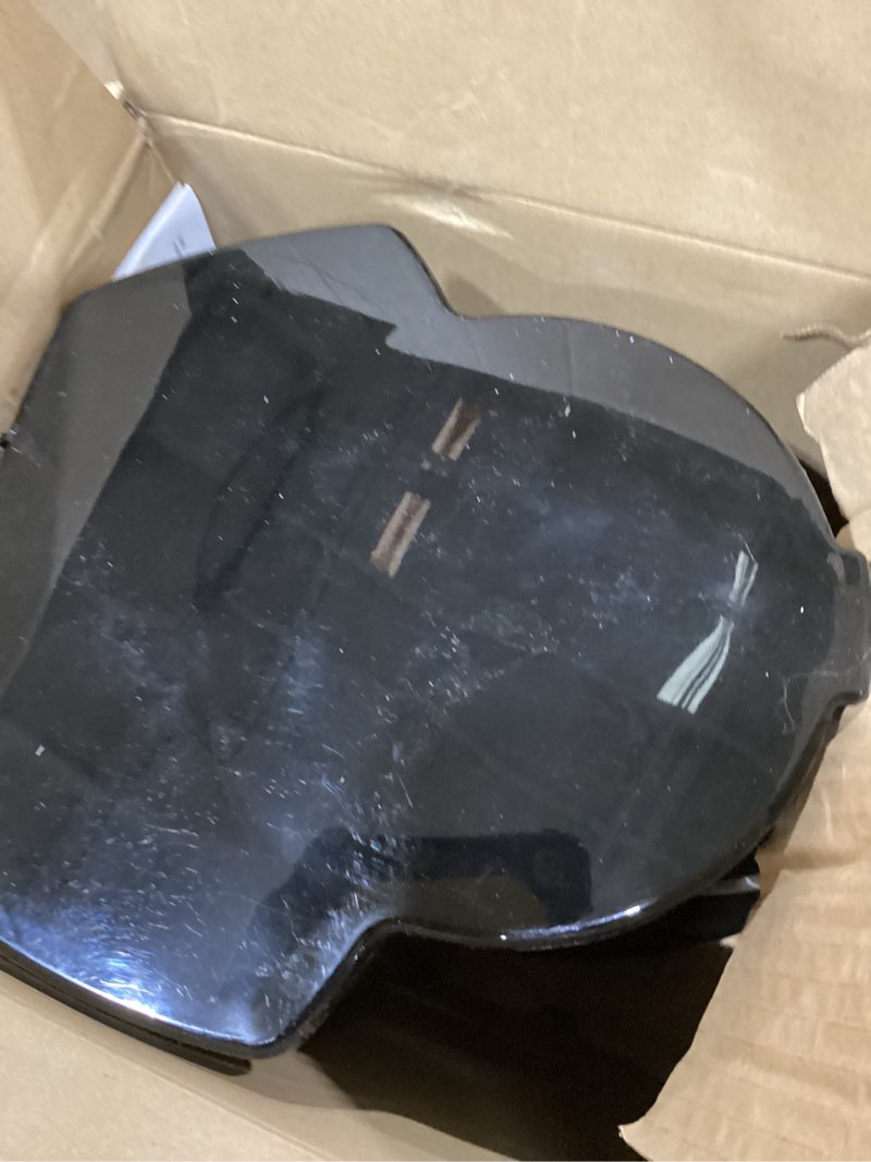 Condition photo showing As Is for BLACK+DECKER 12-Cup Digital Coffee Maker, Programmable, Washable Basket Filter, Sneak-A-Cup, Auto Brew, Water Window, Keep Hot Plate, Black Black coffeemaker