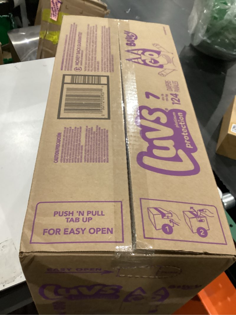 Luvs size 7 124 pack