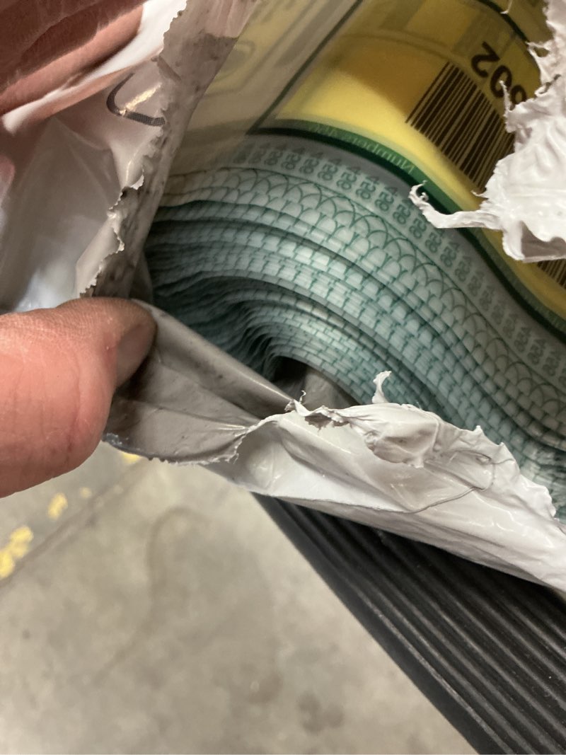 Condition photo showing As Is for controltek safelok 9\" x 12\", clear, 100 bags, tamper-evident deposit bags for cash handling & valuables, moisture, heat and cold sensitive ink, tear-off receipt + large barcodes 585087 (missing bags)