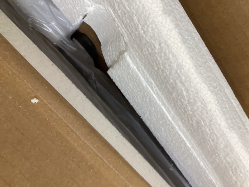 Condition photo showing Good Condition for HSH Rustic Coffee Table with Storage Shelf, Industrial Metal Wood Living Room Table, Farmhouse Minimalist Rectangle Center Table, Vintage Simple 2 Tier Cocktail Tea Table, Rustic Brown, 47 Inch 47 Inch Rustic Brown