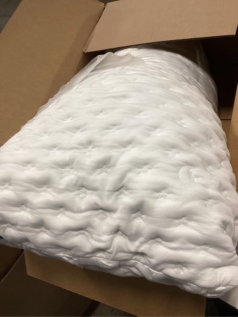Condition photo showing Good Condition for Cooling Side Sleeper Pillow for Adults, Firm Bed Pillow for Side Sleepers Neck and Shoulder Pain, Luxury Shredded Memory Foam Pillow Set of 1- Adjustable King Size- Washable Cover Original White King Size (1 pack) Original White