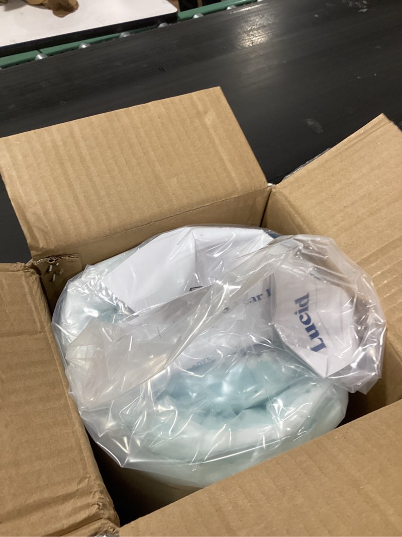 Condition photo showing New/Like New for lucid mattress topper, twin xl, 2 inch, memory foam mattress topper - 5 zone gel infusion - certipur certified foam 2 inch twin xl gel