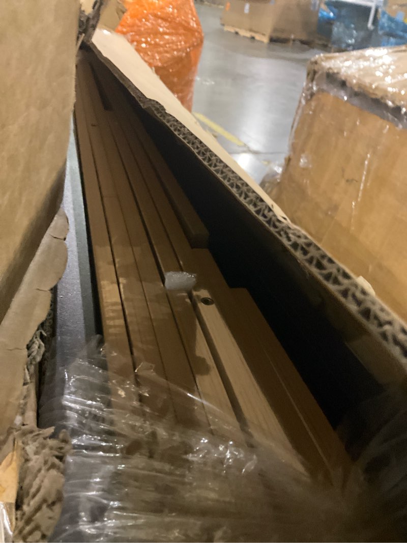 Condition photo showing As Is for Metal loft bed frame 