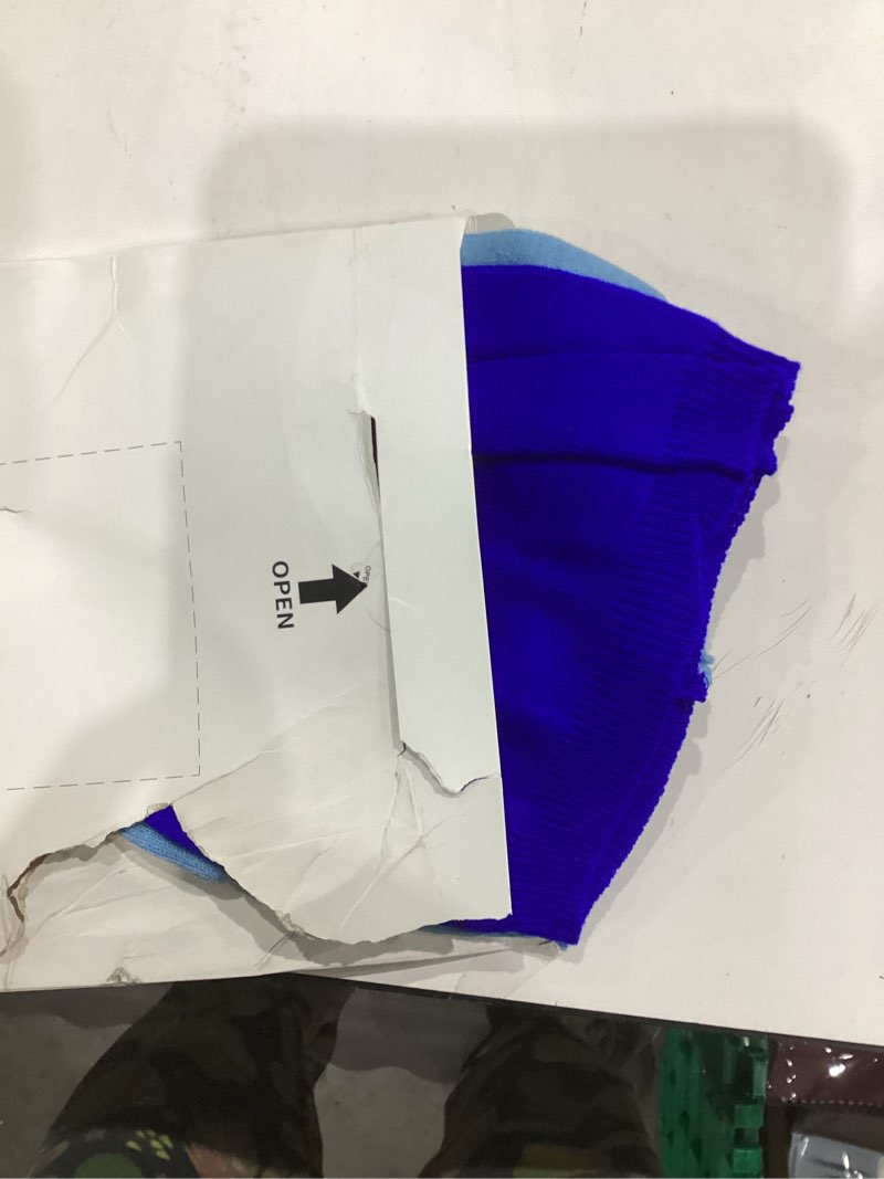 Headshion Slouchy Beanie Knit Hat Watch Cap Acrylic Skull Cap (US, Alpha, One Size, Blue & Sky Blue)