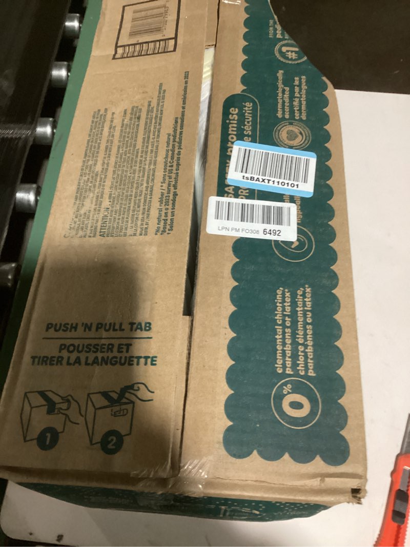 Condition photo showing Good Condition for pampers swaddlers diapers, size 6 (23-44 lbs), 108 count, absorbent, keeps baby dry and comfortable, skin safe disposable baby diaper (packaging may vary) size 6 108