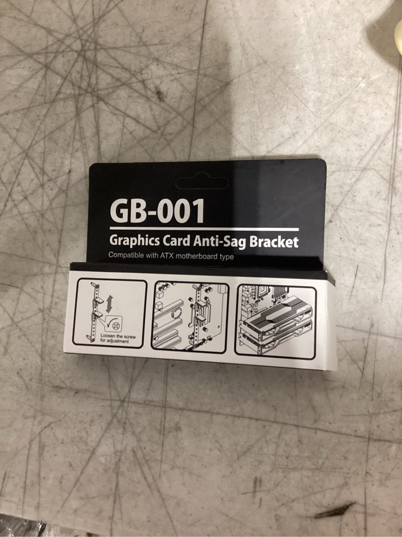Condition photo showing As Is for lian li gb 001 graphic cardnhalterung black