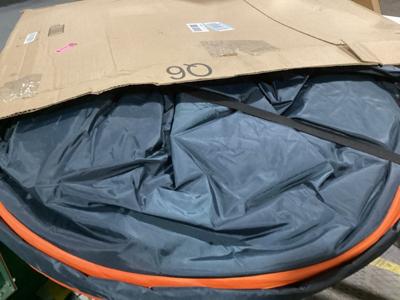 Condition photo showing Good Condition for EchoSmile Camping Instant Pop Up Tent, 2/4/6/8/10 Person, Water Resistant Dome, Easy Setup for Camping Hiking and Outdoor, Portable with Carry Bag, 3 Season Black & Orange (2 Person)