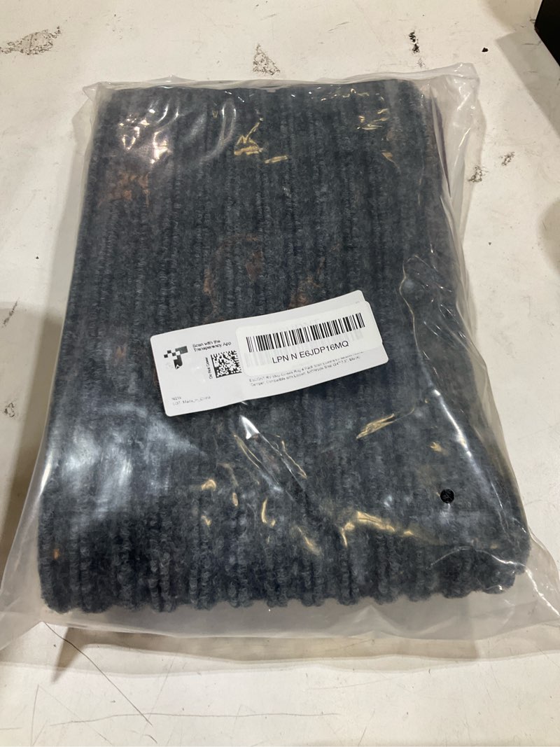 Condition photo showing Good Condition for esudnt rv step covers 4 pack rv step rug, rv stair covers carpets for mobile home, camper, 24 inch wide (24”*7.5”, black) 4 pack 24 x 7.5 inch