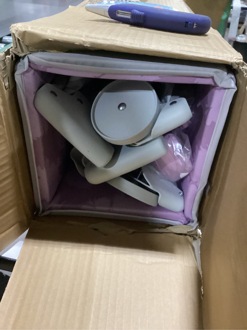 Condition photo showing As Is for Graco On The Go Zip Playard, Lilac Mod On The Go Zip Lilac Mod