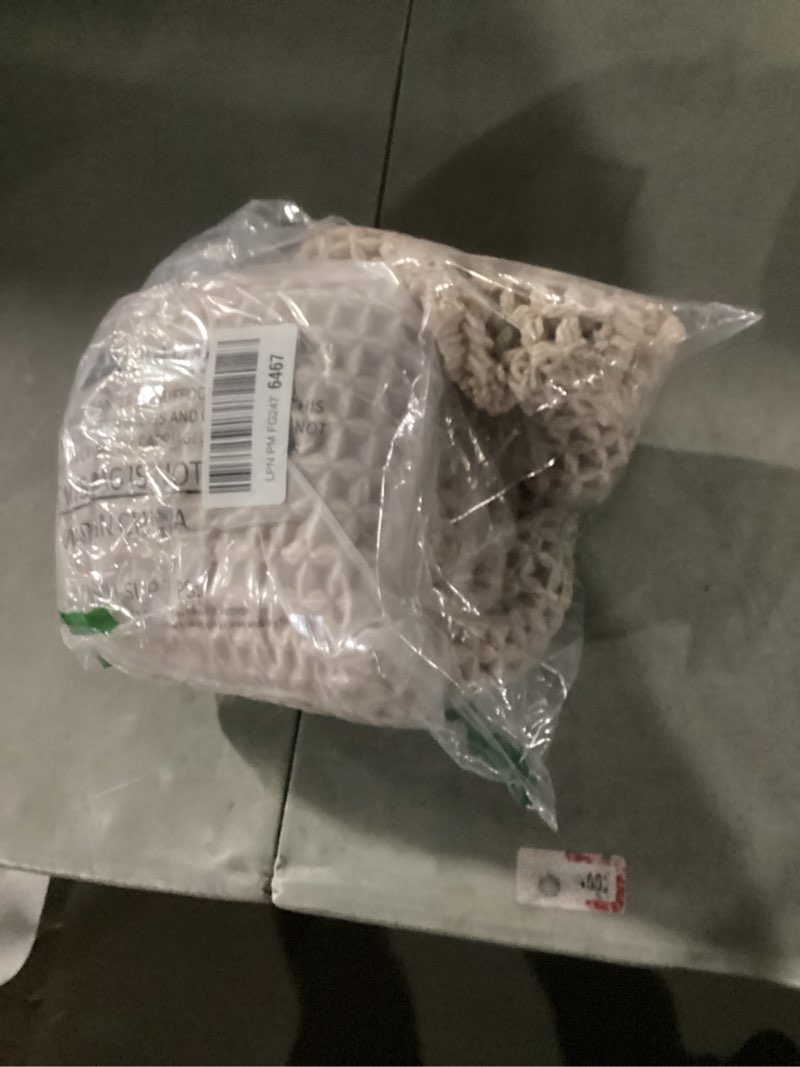 Condition photo showing New/Like New for TYUU Pale Beige Bathroom Rug, Waffle Bath Mat Non Slip Washable Super Absorbent Quick Dry Boho Farmhouse Bathroom Decor, 30''x20'' / 1'8" x 2'6" Pale Beige Pale Beige 1'8" x 2'6" (Rectangular)