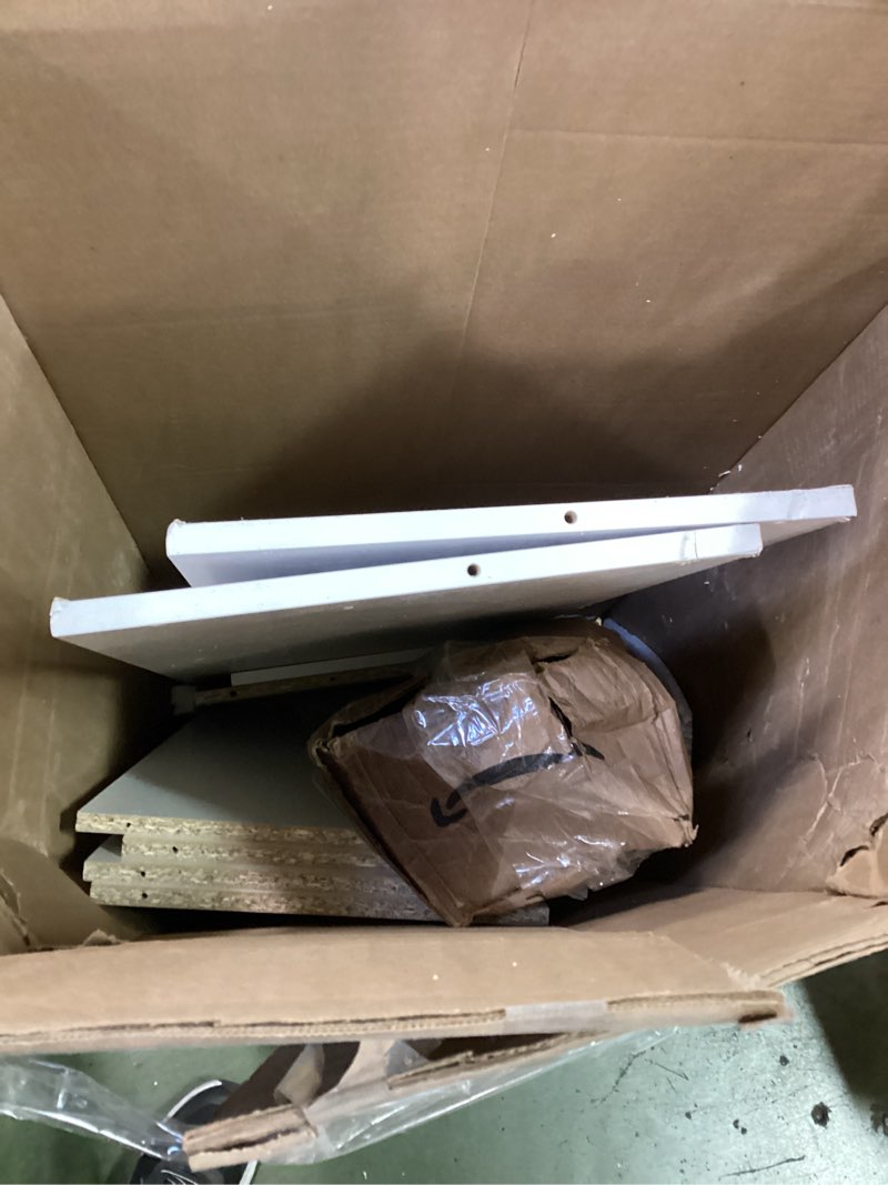 Condition photo showing As Is for Closetmaid Decorative Home Stackable 6 Cube Cubeicals Organizer Storage Bookcase, with Hardware for 