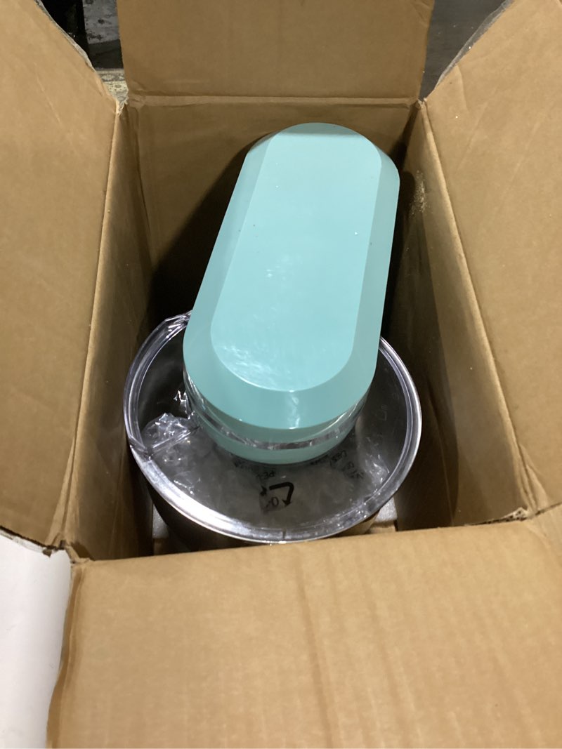 Condition photo showing As Is for HOWORK Electric Stand Mixer,10+p Speeds Kitchen Mixer With 6.5QT Stainless Steel Bowl,Dough Hook, Wire Whip & Beater,for Most Home Cooks(Blue) Sky Blue00 6.5QT