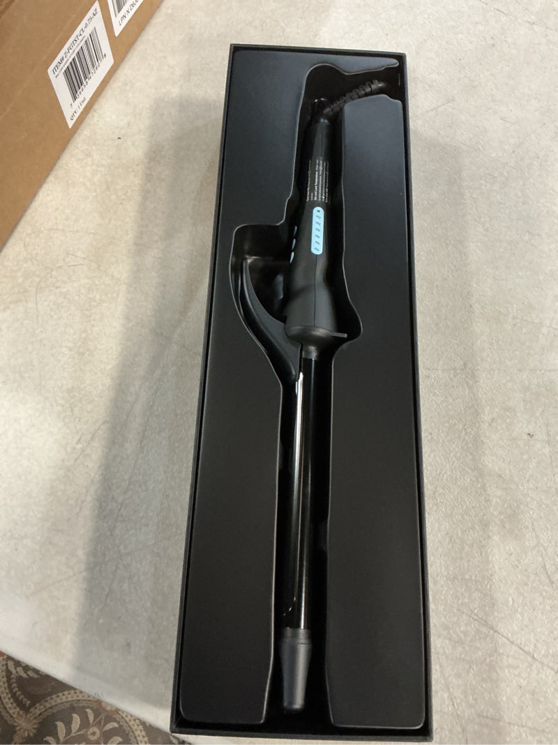 Condition photo showing Good Condition for bio ionic long barrel curling iron, moisture heat technology & nanoionic mx | versatile curling styler with longer barrel for easy hair styling, multiple barrel sizes for frizz-free, defined curls