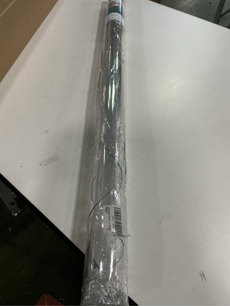 Condition photo showing As Is for Vicwe Clear Round Table Protector 36 Inch,1.5mm Clear Round Table Cover Protector, Round Plastic Table Cover, PVC Round Table Pad for Coffee Table, Dining Room Table Round Clear 1.5mm Dia. 36 Inches