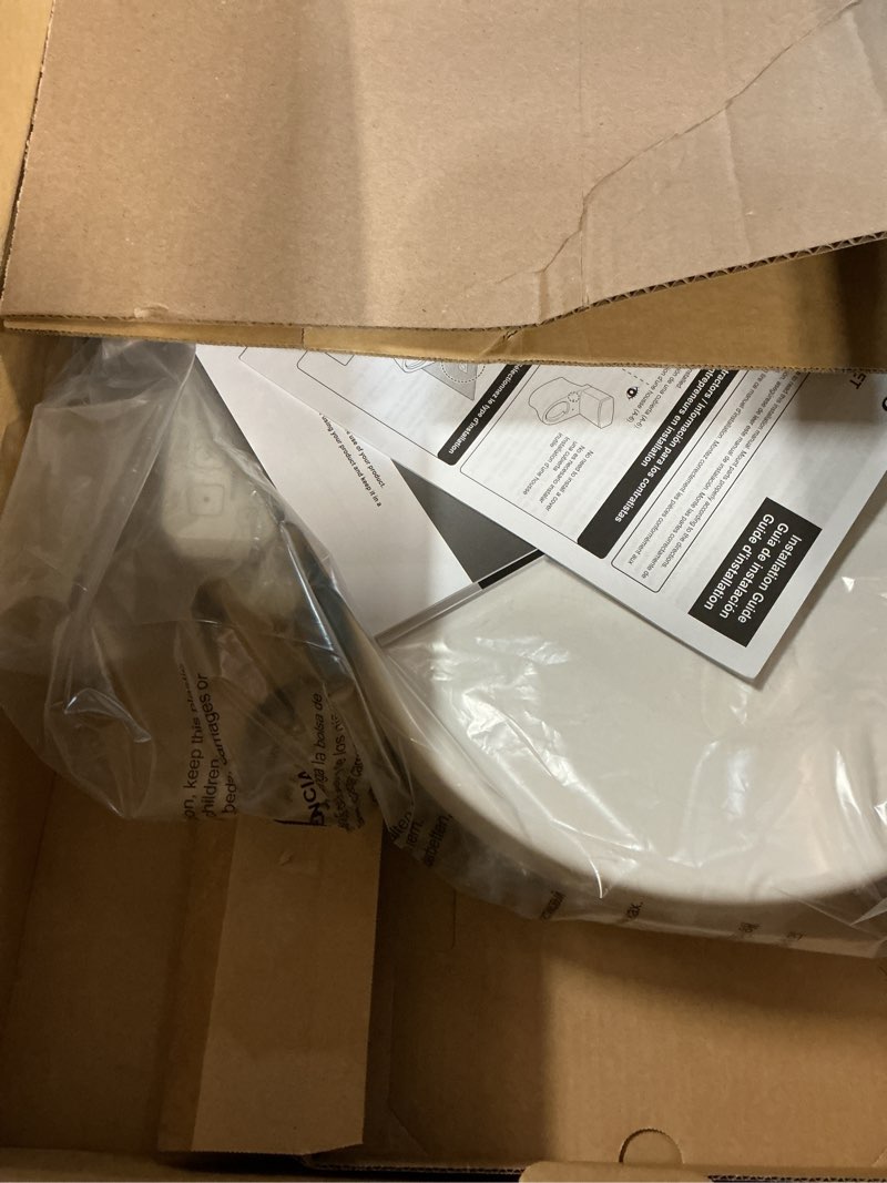 Condition photo showing New/Like New for toto® washlet® s2 electronic bidet toilet seat with instantaneous water heating, premist and ewater+ wand cleaning, round, cotton white - sw3345#01