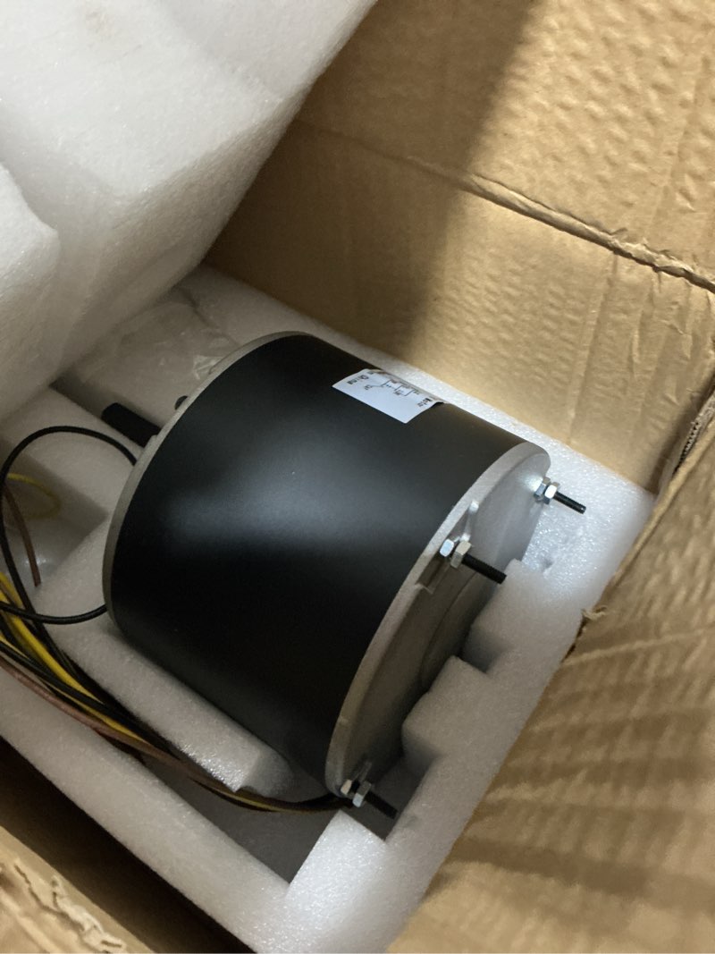 Condition photo showing Good Condition for 5kcp39dgy543s condenser fan motor replacement, 1/5hp, 1100rpm, 208-230v, compatible with hc37ge219, hc37ge219a, 1191329, 1186447, 5kcp39egua11bs, y7s623c269l, hb38gq230, y7s623c269l