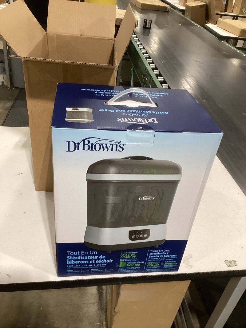 Condition photo showing New/Like New for Dr. Brown's All-in-One Sterilizer and Dryer for Baby Bottles, Parts and Other Newborn Essentials