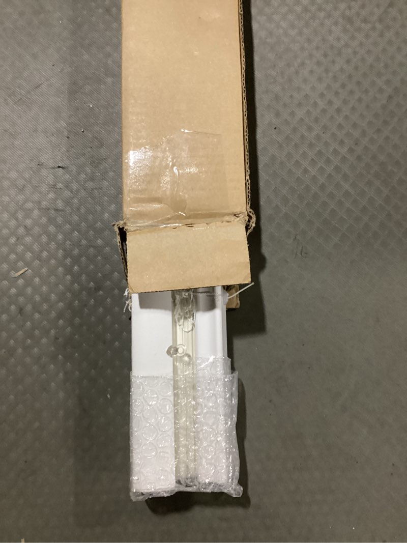 DEZ FURNISHINGS Cordless 1" Mini Blind, 47" W x 48" H, Pearl White