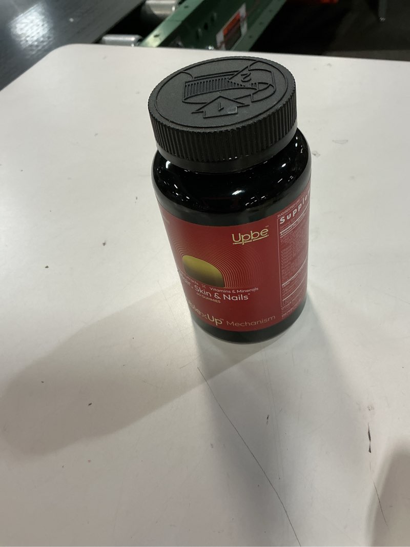 Condition photo showing New/Like New for Hair Skin & Nails Gummies - 6000 mcg Biotin Vitamins & Minerals Supplement - Plant-Based, Vegetarian, No Artificial Flavors - Ginseng Herbs Gummy - 60ct ( exp  05/2027 )