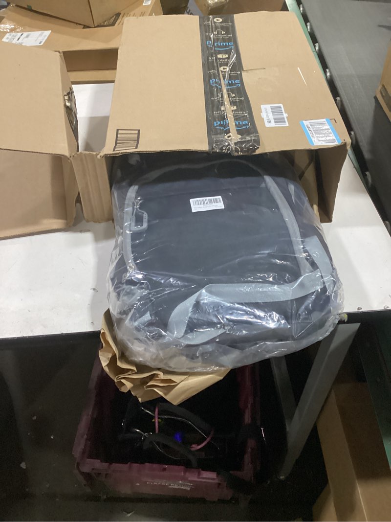 Condition photo showing New/Like New for 55L-70L Expandable Ski Boot Bag – Waterproof, Durable with Helmet Compartment – Ideal for Ski & Snowboard Gear – Men & Women Ice Blue