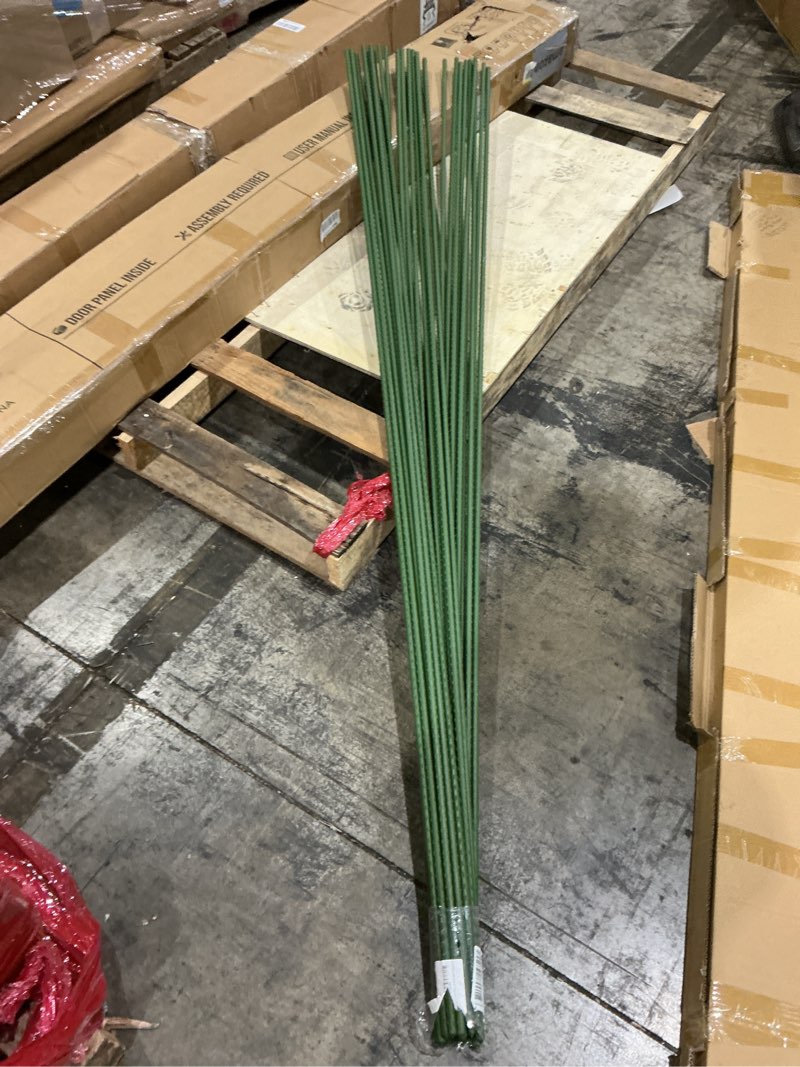 Condition photo showing Good Condition for 7feet 25pcs plant stakes garden tomato sticks supports for potted cucumber strawberry bean