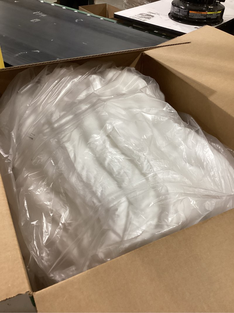 Condition photo showing As Is for Bedsure Comforter Duvet Insert - Quilted Comforters Queen Size, All Season Duvet, GentleSoft Down Alternative Bedding, with 8 Tabs, Gifts for Women/Men, White, Queen 88 x 88 Inches White Queen