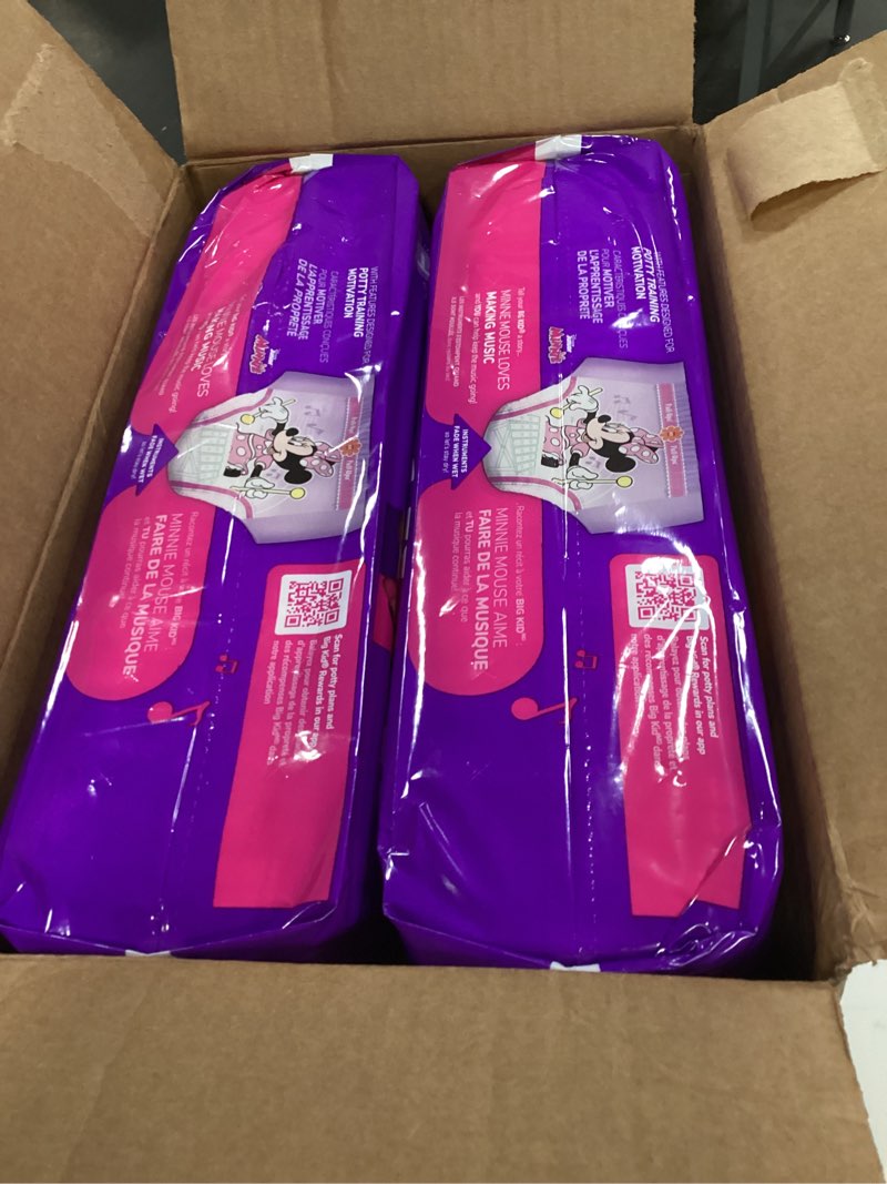 Condition photo showing New/Like New for pull-ups girls' potty training pants, size 5t-6t training underwear (46+ lbs), 80 count (2 packs of 40)