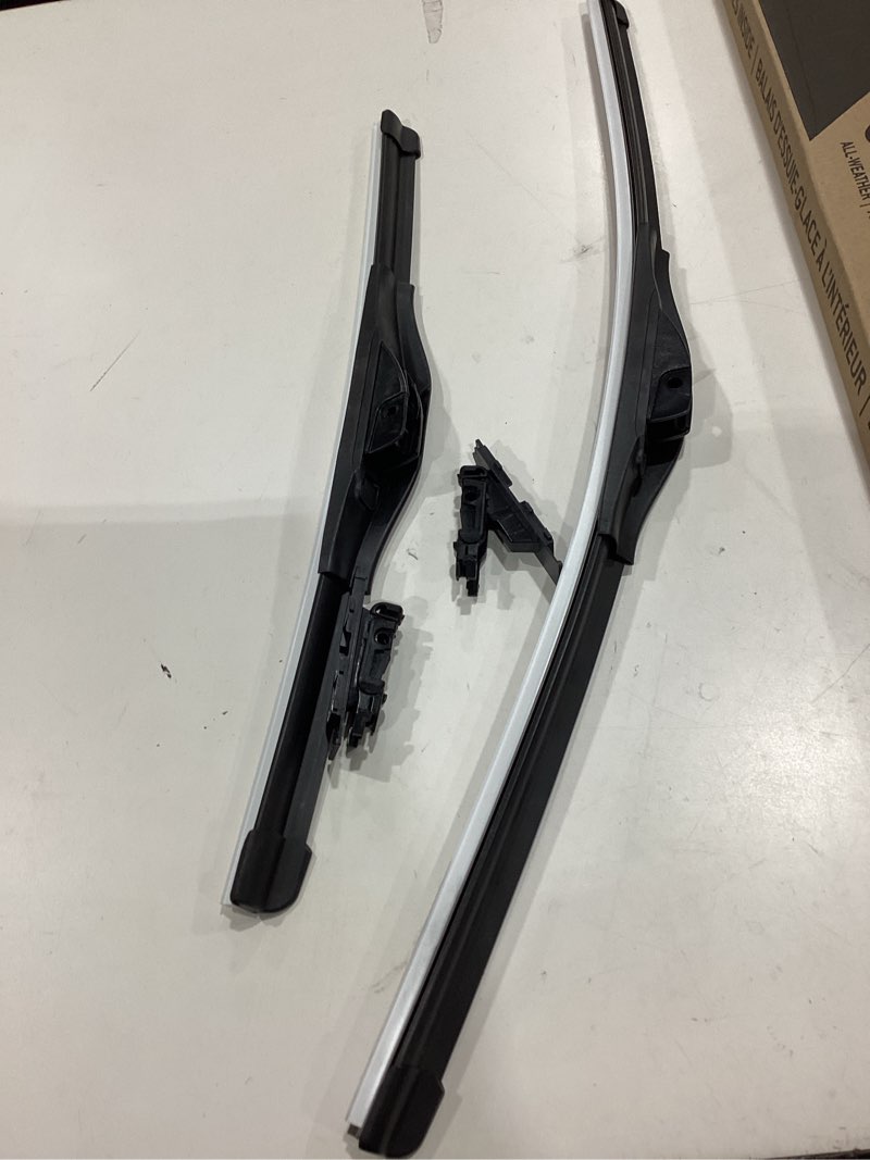Condition photo showing As Is for trico gold® 26 & 21 inch pack of 2 automotive replacement windshield wiper blades for my car (18-2621), easy diy install & superior road visibility