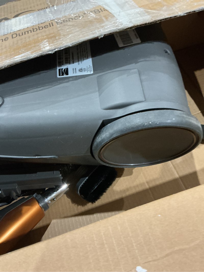 Condition photo showing Good Condition for (used)kenmore 81214 200 series pet friendly lightweight bagged canister vacuum with hepa, 2 motor system, and 3 cleaning tools-orange kenmore 200 series + hepa + 2 motor system