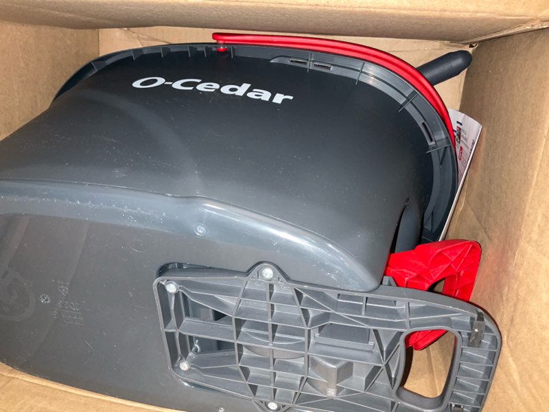 Condition photo showing As Is for O-Cedar RinseClean Spin Mop & Bucket System + 2 Extra Mop Heads| Clean with Water | Removes 99% of Bacteria Plastic Rinseclean Spin Mop & Bucket + 2 Extra Refills Cleaning System