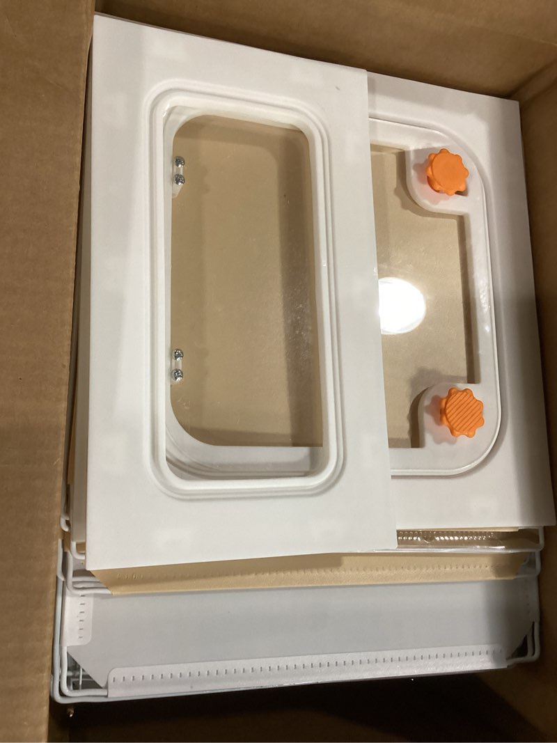 indoor cat cage with litter box,complimentary cat bed, bowl double-layer cat house with wheels outdo