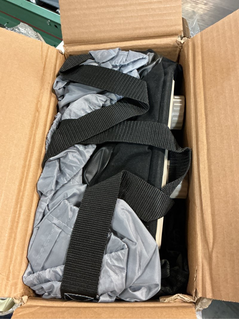 Condition photo showing As Is for king koil 16" queen air mattress with built-in high-speed pump - cnn underscored top pick, sleeps like a real bed, inflates in 2 minutes, 600 lb capacity for guests, camping, home, 1-year warranty black queen