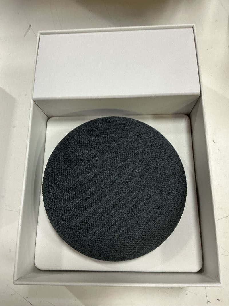 Condition photo showing Good Condition for google home nest mini 2nd gen smart personal assistant voice activated speaker