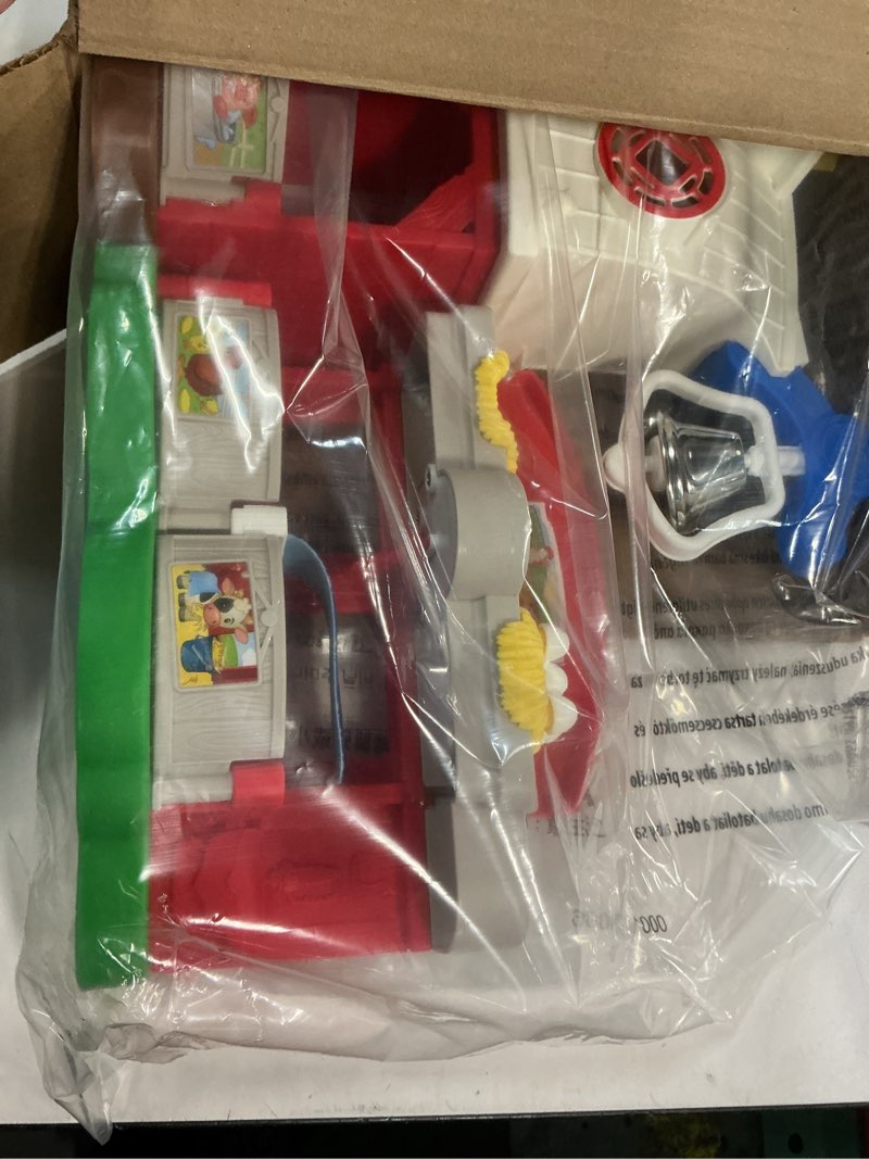 Condition photo showing Good Condition for Fisher-Price Little People Toddler Learning Toy Caring for Animals Farm Playset with Smart Stages for Pretend Play Kids Ages 1+ years (Amazon Exclusive)