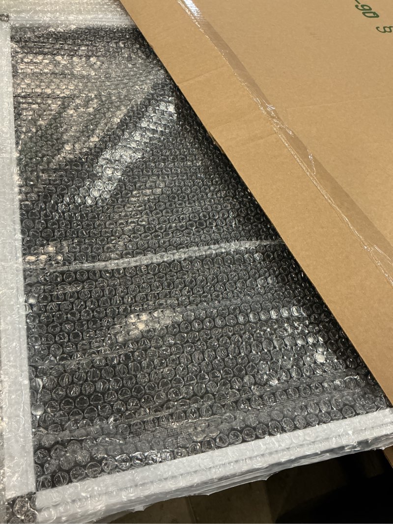 Condition photo showing New/Like New for expandable window screen, 2 pack adjustable window screen(18" h x 25" - 49" w) - large replacement window screens with frame, durable replacement screen for window 2 packs?18" h x 25" - 49" w?