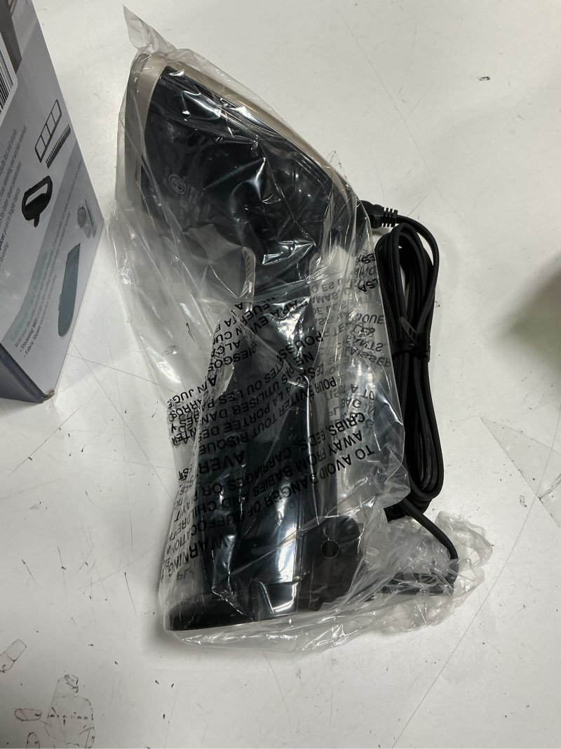 Condition photo showing Good Condition for Conair Handheld Garment Steamer for Clothes, Turbo ExtremeSteam 1875W Fabric Steamer, Portable Handheld Design, Strong Penetrating Steam, Amazon Exclusive, Black