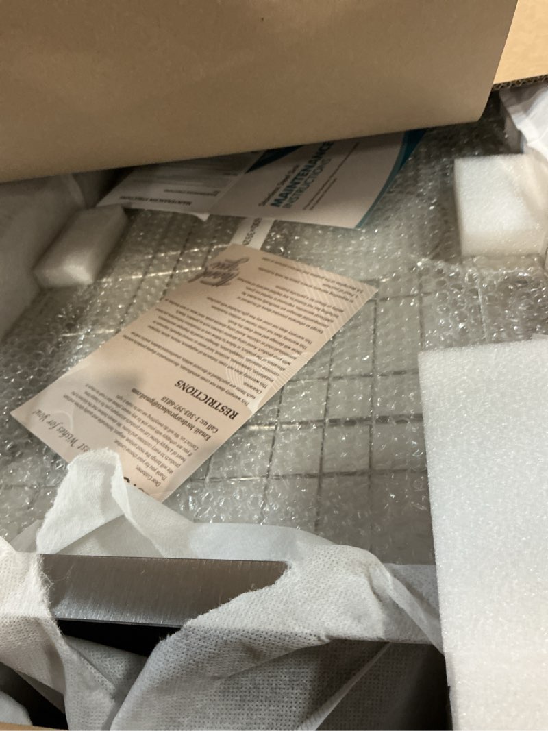 Condition photo showing Good Condition for lordear 26 undermount kitchen sink workstation 26x19 stainless steel sinks 16 gauge deep single bowl under counter kitchen sink basin with cutting board 26x19x10 inch stainless steel