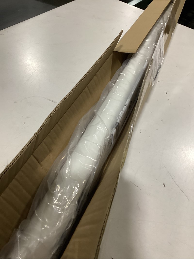 Condition photo showing Good Condition for LazBlinds No Tools No Drill Cordless Roller Shades, Light Filtering Window Sheer Shades Transparent UV Protection Roll Up Blinds for Windows, 36'' W x 72'' H, White White Sheer 36'' W x 72'' H