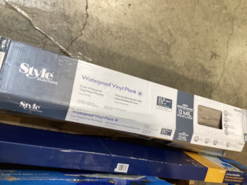 Condition photo showing As Is for Style Selections Dove Tail Oak