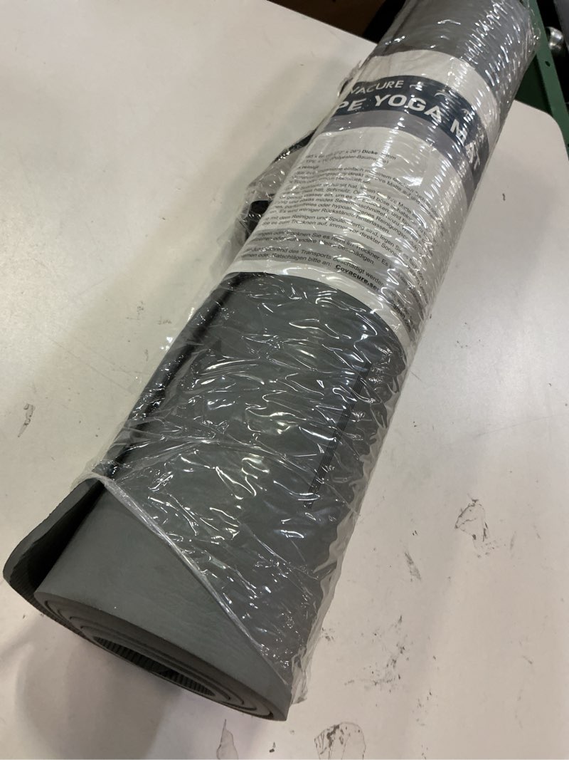 Condition photo showing Good Condition for Extra Large Yoga Mat 72" x 26" - Non Slip Exercise Mat 8mm Thick Eco Friendly with Carrying Strap for Yoga, Pilates, Home Workouts & Floor Fitness