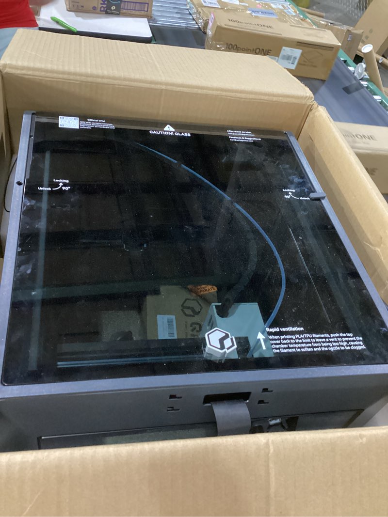 Condition photo showing Good Condition for QIDI Q2C 3D Printer, Enclosed FDM with New Generation Leveling Sensor for Full Auto Leveling, 600mm/s High Speed, 270x270x256mm Build Volume, 370? Bimetal Hotend Unlock PPS-CF, from Beginner to Expert