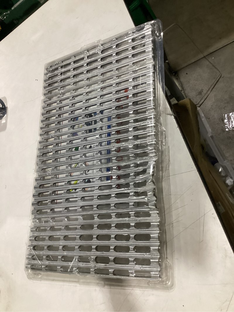 Condition photo showing Good Condition for disposable aluminum grill liner. set of 12 sheets of grill topper 12-pack