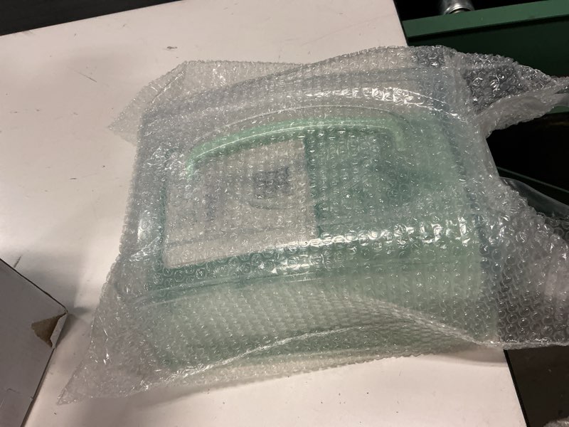 Condition photo showing Good Condition for snapware (2-layer, 24 cupcakes plastic detachable cupcake carrier storage container with lid and handle, freezer dishwasher microwave safe 14.25\" l x 10.5\" w carrier color green