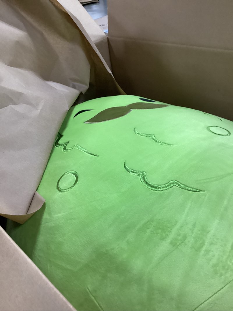 Condition photo showing Good Condition for Squishmallows Original 24-Inch Charles Pickle with Mustache - Official Jazwares Plush (Jumbo)