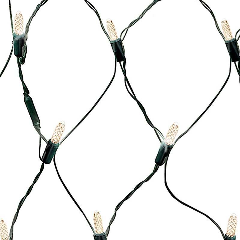 GE Energy Smart 150 6-ft x 4-ft Constant White Christmas Net Light