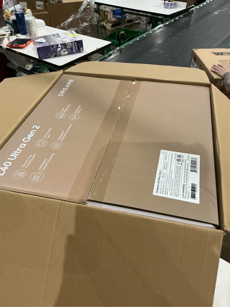 Condition photo showing New/Like New for dreame g10 pro wet dry vacuum mop, vacuum and mop all in one with auto self-cleaning, floor cleaner machine for hard floor, 35 mins runtime, edge cleaning, self-propelled vacuum mop combo