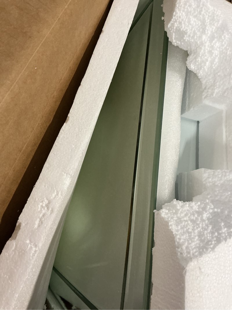 Condition photo showing Good Condition for 22x30 Bathroom Medicine Cabinet with Mirror, Surface or Recessed Medicine Cabinet with Adjustable Shelves