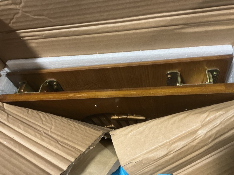 Condition photo showing Good Condition for Japanese Floor Table, Bamboo Folding Coffee Table for Sitting on The Floor, No Assembly Small Low Tables for Dinning Tea Room, Zen Living Room(Brown, 80CM) Brown 80CM