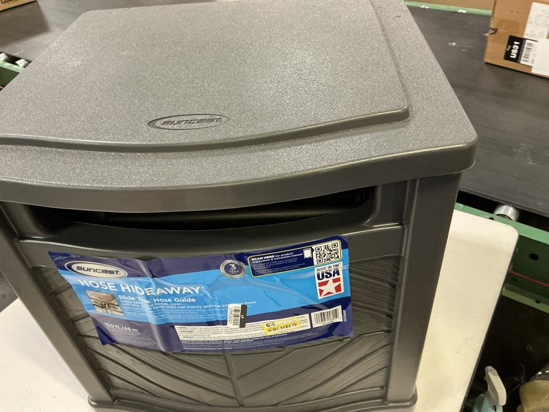 Condition photo showing Good Condition for suncast 150ft. hose hideaway hose reel  gray